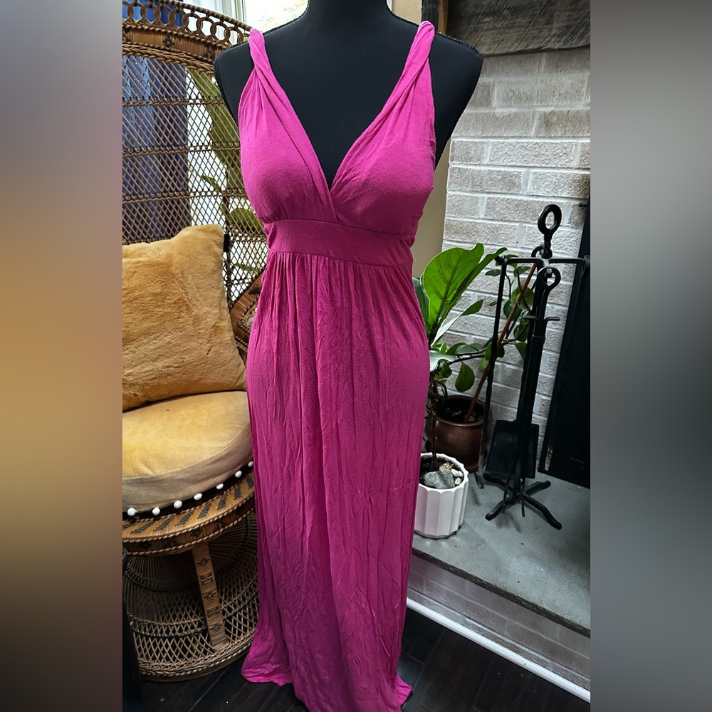 American Dream Fuchsia Maxi Dress